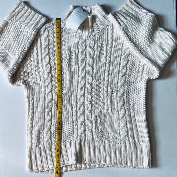 Current/Elliott The Vin Distressed Sweater - Picture 3 of 16